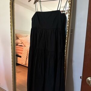Black Tie Back Jcrew Dress